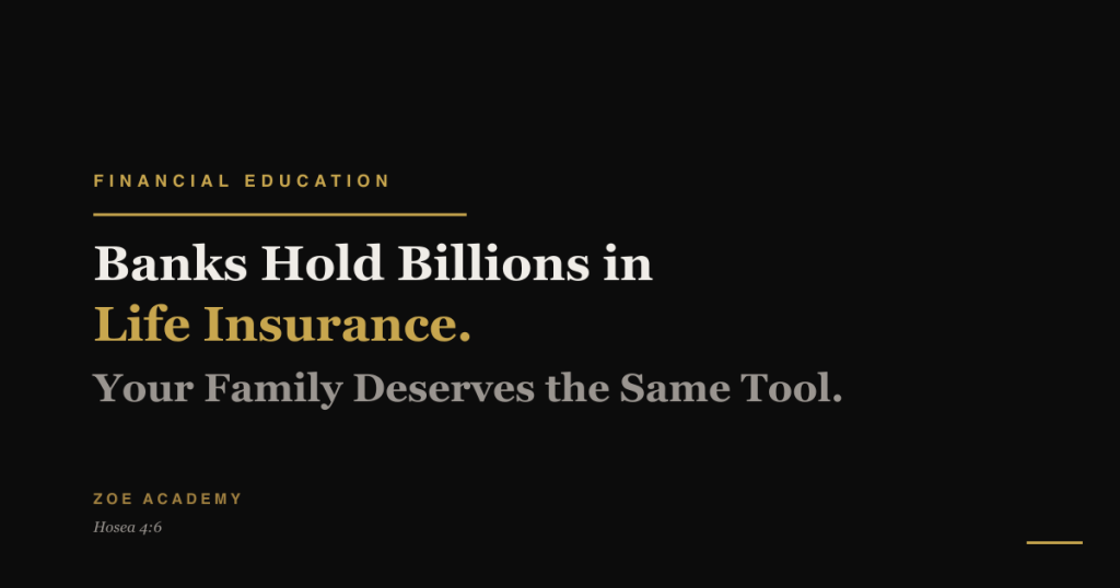 Banks Hold Billions in Life Insurance - Financial Education lesson from Zoe Academy